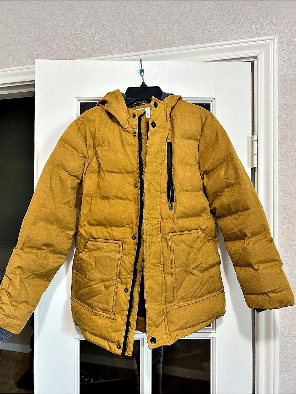 Class Club Dillards Boys Puffer Jacket Yellow Size 10/12